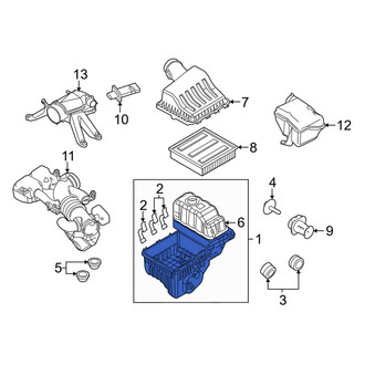 Lincoln OE - Lower Air Filter Housing