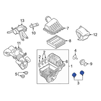 Lincoln OE - Upper Air Filter Housing Grommet