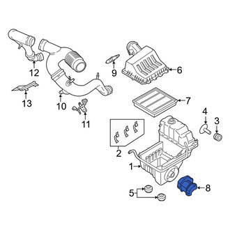 Lincoln OE - Engine Air Intake Hose