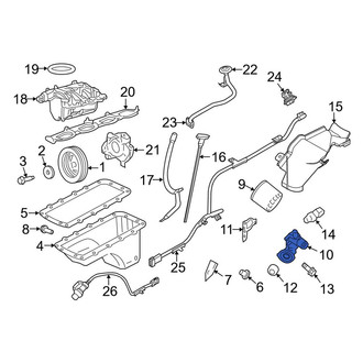 Lincoln OE - Engine Oil Filter Adapter