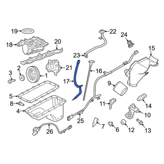 Lincoln OE - Engine Oil Dipstick Tube