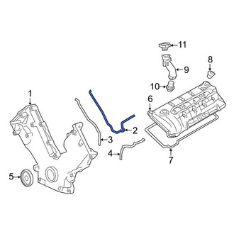 Lincoln OE - Center Engine Timing Cover Gasket
