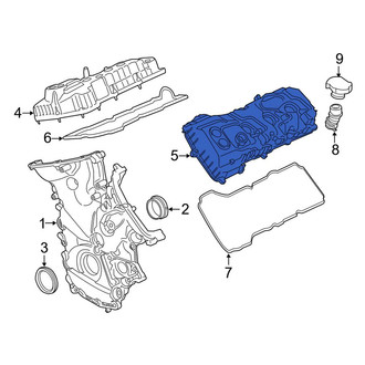 Lincoln OE - Left Engine Valve Cover