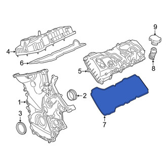 Lincoln OE - Left Engine Valve Cover Gasket
