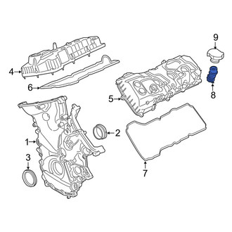 Lincoln OE - Engine Oil Filler Tube
