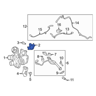 Lincoln OE - Left Turbocharger Gasket