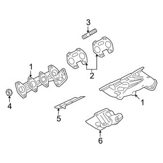 Lincoln OE - Exhaust System - Manifold