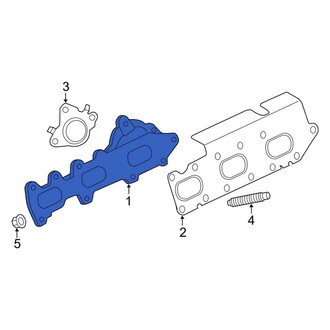 Lincoln OE - Left Exhaust Manifold