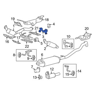 Lincoln OE - Exhaust System Hanger Bracket