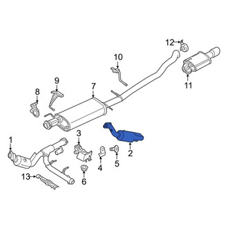 Lincoln OE - Left Catalytic Converter