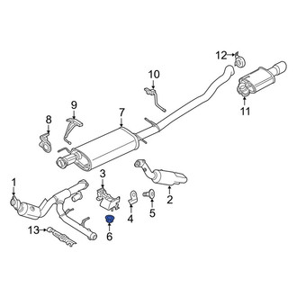 Lincoln OE - Automatic Transmission Mount Nut