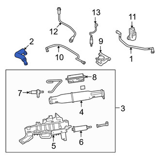 Lincoln OE - PCV Valve Hose
