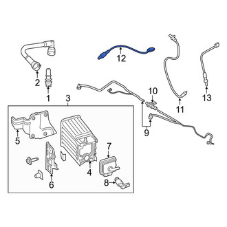 Lincoln OE - Front Left Oxygen Sensor