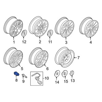Lincoln OE - Wheel Lug Nut