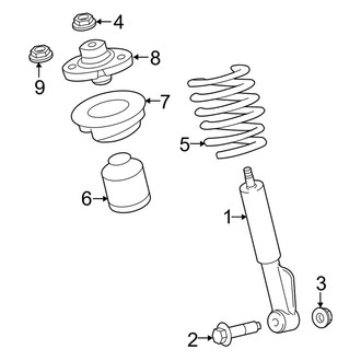 Lincoln OE - Front Suspension - Struts & Components (RWD)