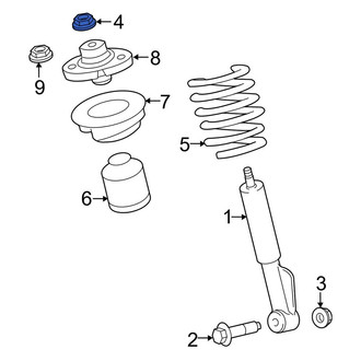 Lincoln OE - Upper Suspension Strut Nut