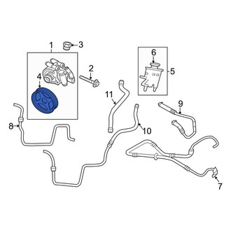 Lincoln OE - Power Steering Pump Pulley