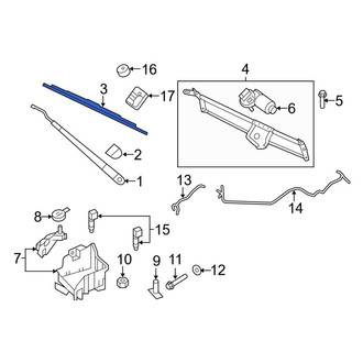 Lincoln OE - Front Wiper Blade