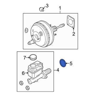 Lincoln OE - Power Brake Booster Seal