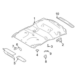 Lincoln OE - Roof - Interior Trim (Base)