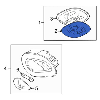 Lincoln OE - Map Light Lens