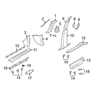 Lincoln OE - Front Cowl Panel Drain Valve