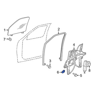 Lincoln OE - Bumper Cover Nut