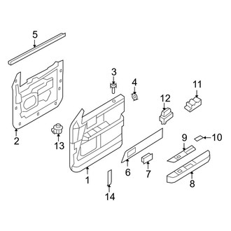 Lincoln OE - Front Door - Interior Trim