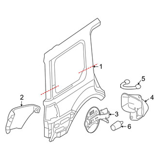 Lincoln OE - Quarter Panel & Components (L)