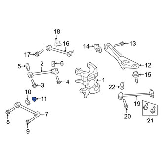 Lincoln OE - Lateral Arm Nut