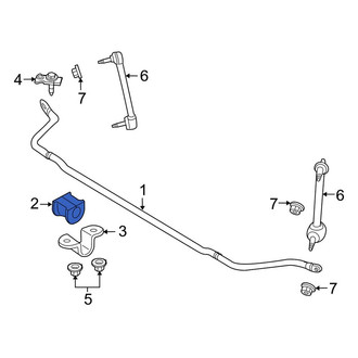 Lincoln OE - Rear Suspension Stabilizer Bar Bushing