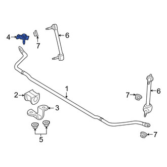 Lincoln OE - Suspension Stabilizer Bar Bracket Bolt