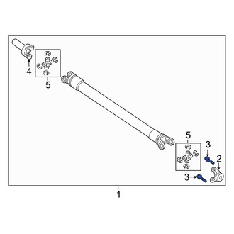 Lincoln OE - Drive Shaft Bolt