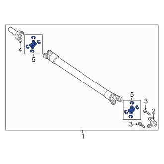 Lincoln OE - Rear Universal Joint