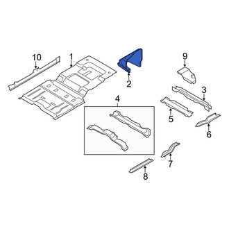 Lincoln OE - Rear Rear Body Panel Extension