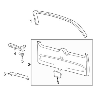 Lincoln OE - Lift Gate - Interior Trim