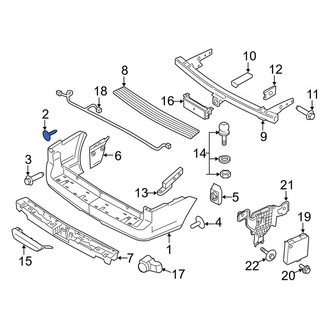 Lincoln OE - Fender Liner Retainer