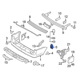 Lincoln OE - Bumper Cover Nut