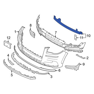 Lincoln OE - Front Bumper Impact Bar