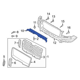 Lincoln OE - Front Radiator Support Panel
