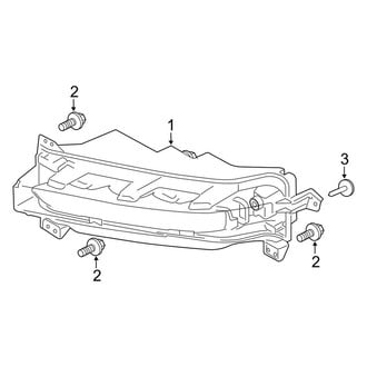 Lincoln OE - Front Lamps - Fog Lamps