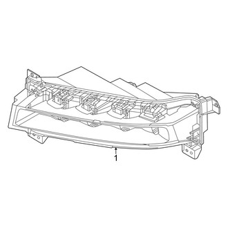 Lincoln OE - Front Lamps - Fog Lamps