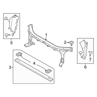 Lincoln OE - Radiator Support