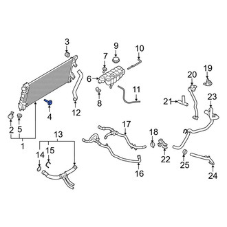 Lincoln OE - Radiator Mount Bolt