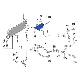 Lincoln OE - Engine Coolant Reservoir