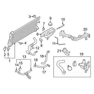 Lincoln OE - Cooling - Radiator & Components