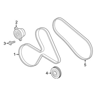 Lincoln OE - Cooling - Belts & Pulleys