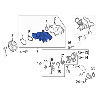 Lincoln OE - Engine Water Pump