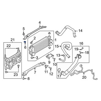 Lincoln OE - Intercooler Nut
