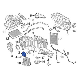Lincoln OE - HVAC Case Seal